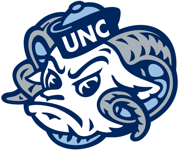 North Carolina Tar Heels 1999-2014 Secondary Logo diy iron on heat transfer